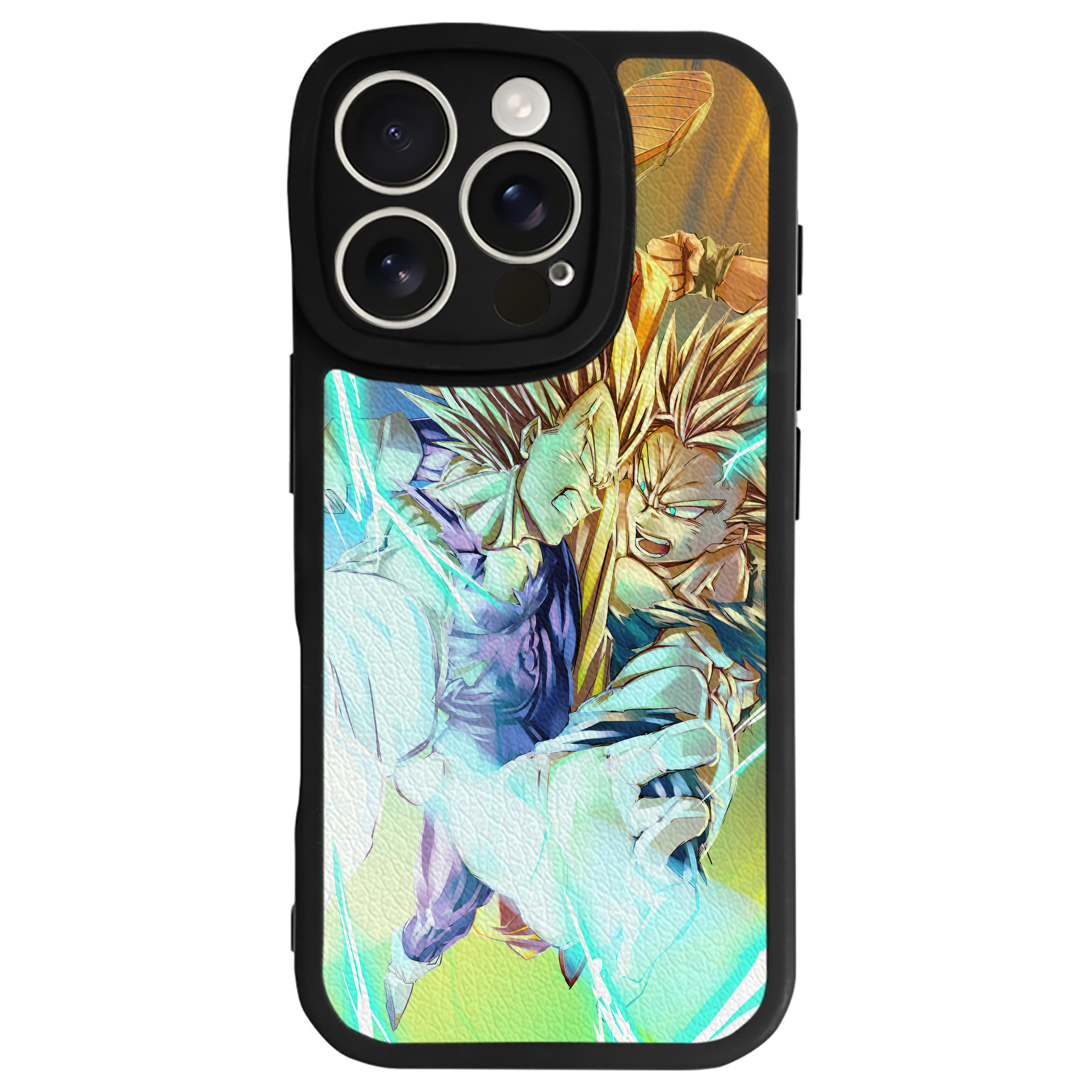 （画像用） ドラゴンボール DRAGON BALL 【iPhone 16シリーズ対応】シリコンスマホケース（レザー調） 材質：シリコン